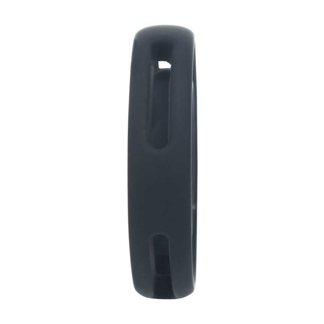 Levelz by shots Classic Grooved Silicone Penis- en Ballenring - Zwart (8714273063502)