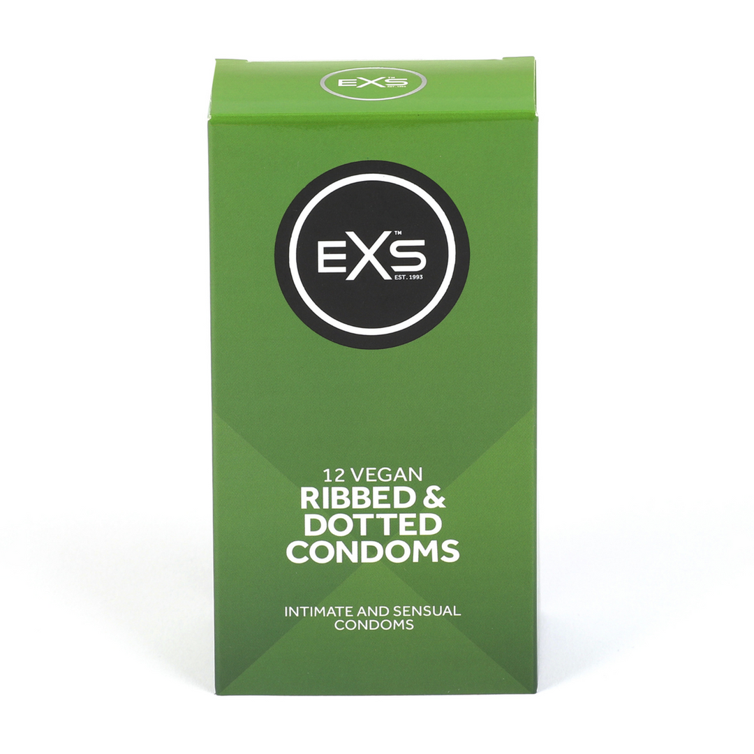 EXS 3 in 1 - Ribbed, Dotted en Flared - Condooms - 12 Stuks (5027701000233)