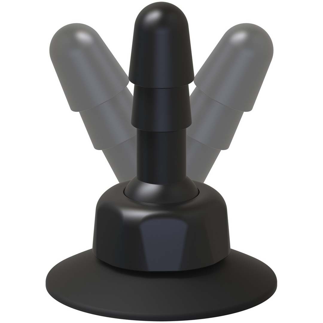 Doc johnson Deluxe 360 Swivel - Butt Plug met Zuignap - 2 Stuks (782421073459)