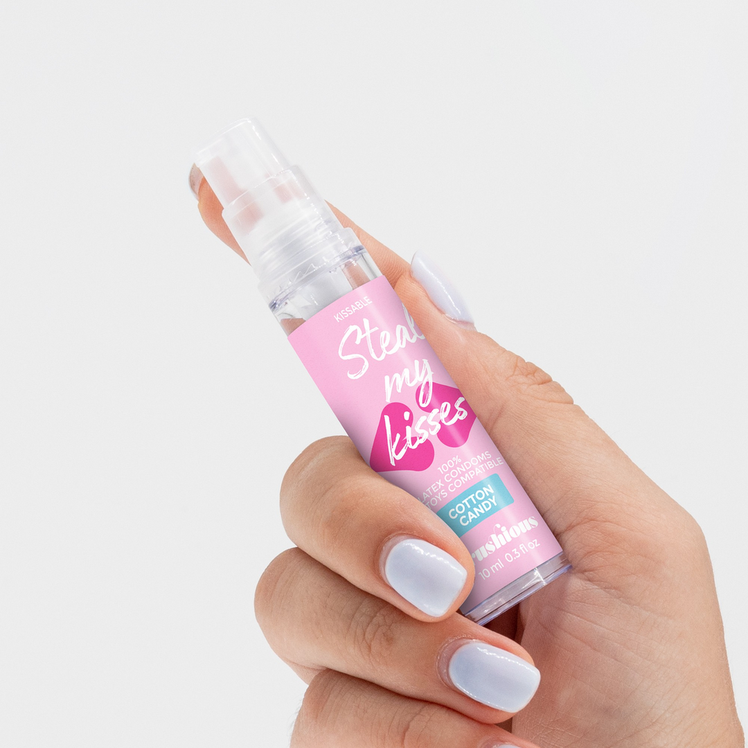 Crushious Steal My Kisses - Glijmiddel - Suikerspin Smaak - 0,3 fl oz / 10 ml (7403254159815)