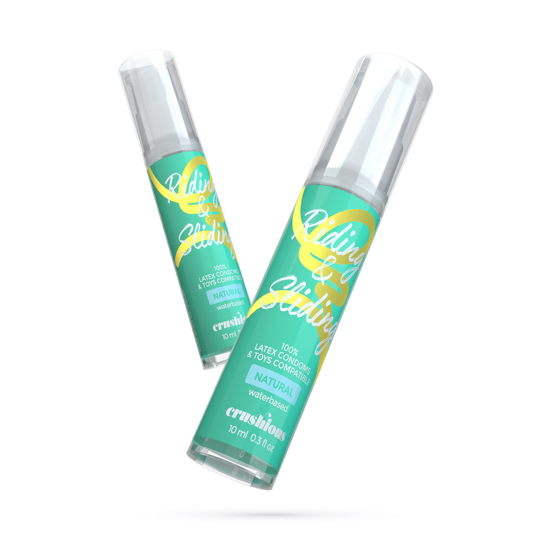 Crushious Rijden en Glijden - Waterbasis Glijmiddel - 0,3 fl oz / 10 ml (7403254159785)