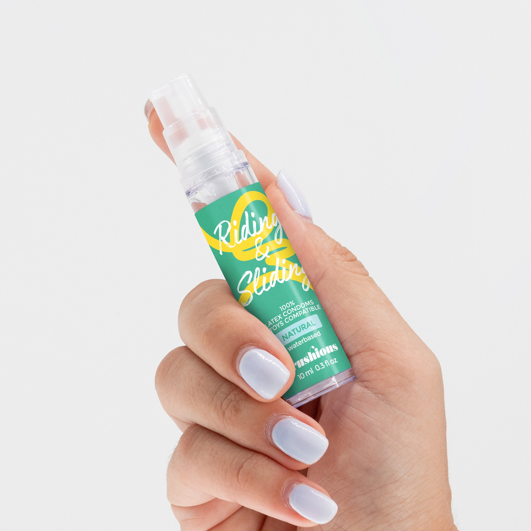 Crushious Rijden en Glijden - Waterbasis Glijmiddel - 0,3 fl oz / 10 ml (7403254159785)