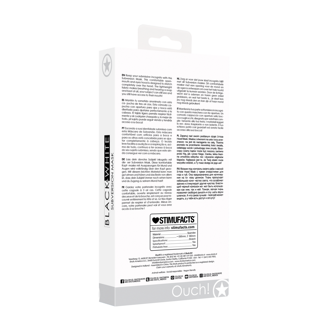 Ouch! by shots Subversie Masker (7423522576595)