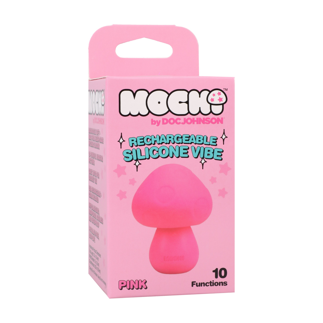 Doc johnson Paddenstoel Vibe - Oplaadbare Siliconen Vibrator - Roze (782421099602)