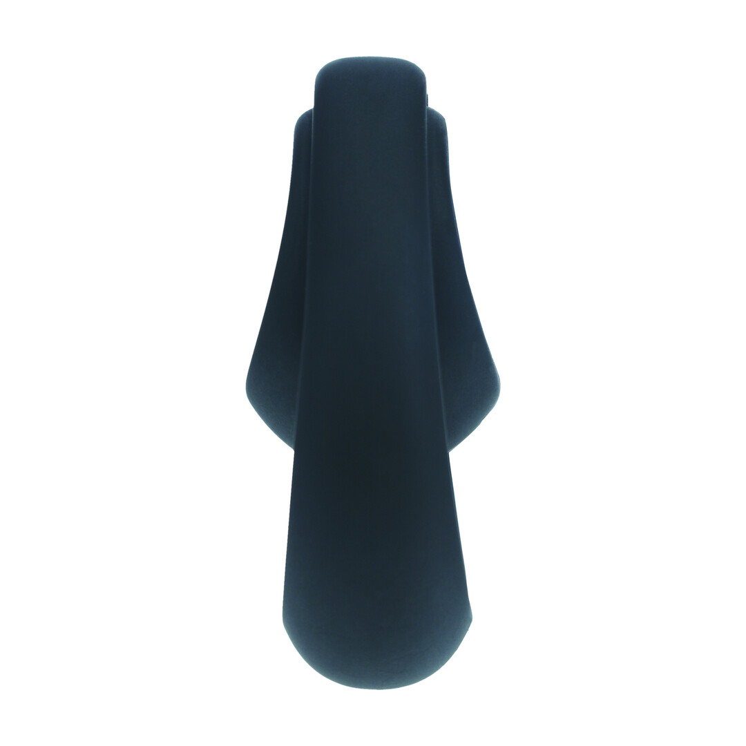 Levelz by shots Double Ergo Siliconen Cockring - Zwart (8714273063625)
