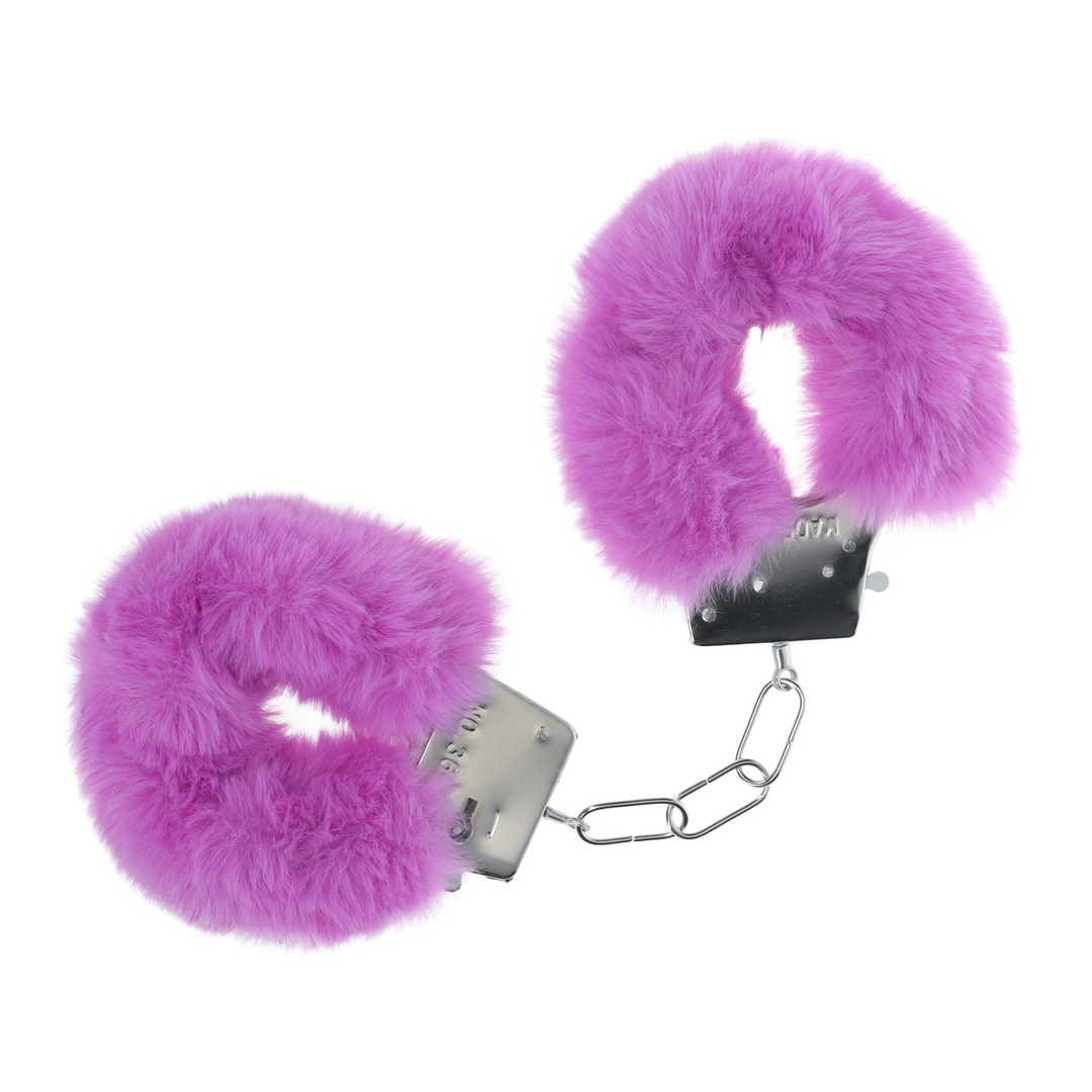 Ouch! by shots Classic Fluffy Handboeien - Paars (8714273058232)