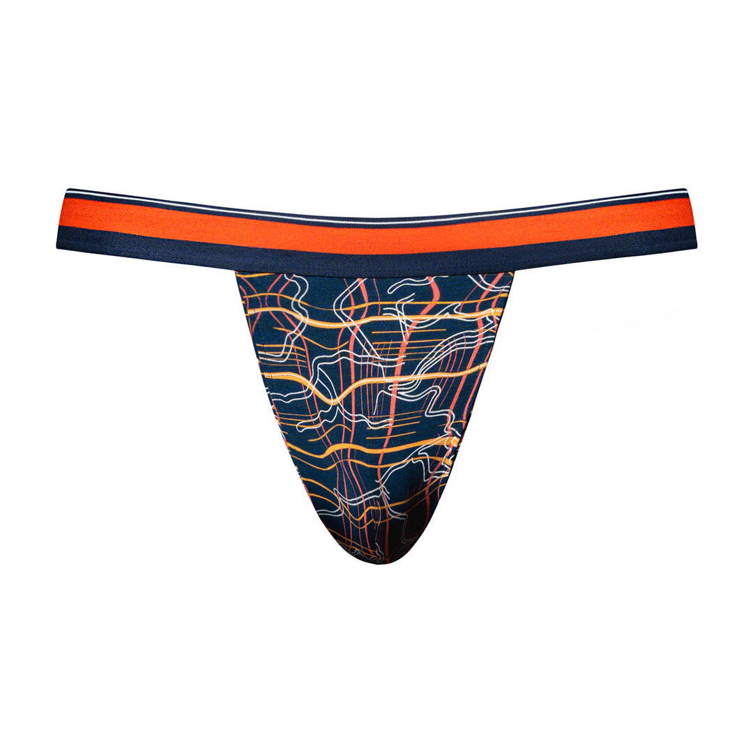 Male power Jock - L/XL - Marine Marmer (845830094870)
