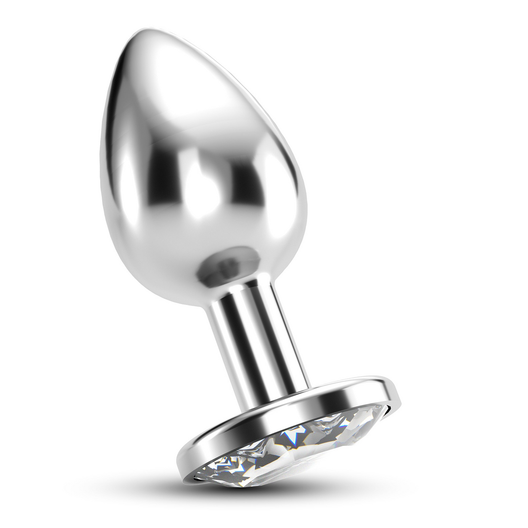 Crushious Bijou - Anale Sieraad Plug - Klein - Doorzichtig (799632355168)