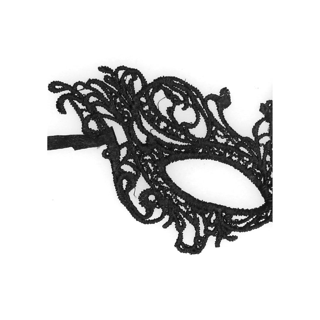 Ouch! by shots Royal - Zwarte Kanten Masker (8714273548092)