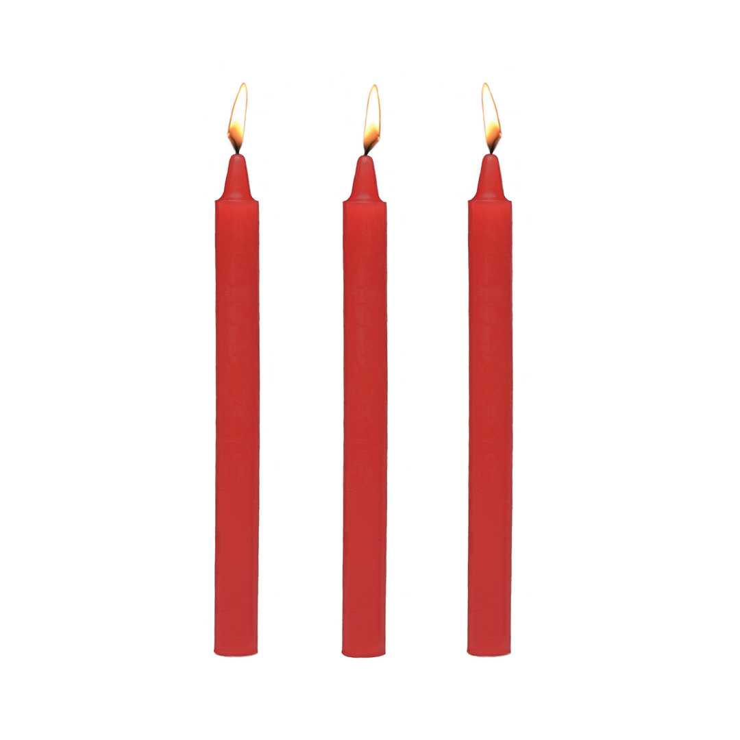Xr brands Vuur Sticks - Fetish Drip Candles - 3 Stuks (848518036469)