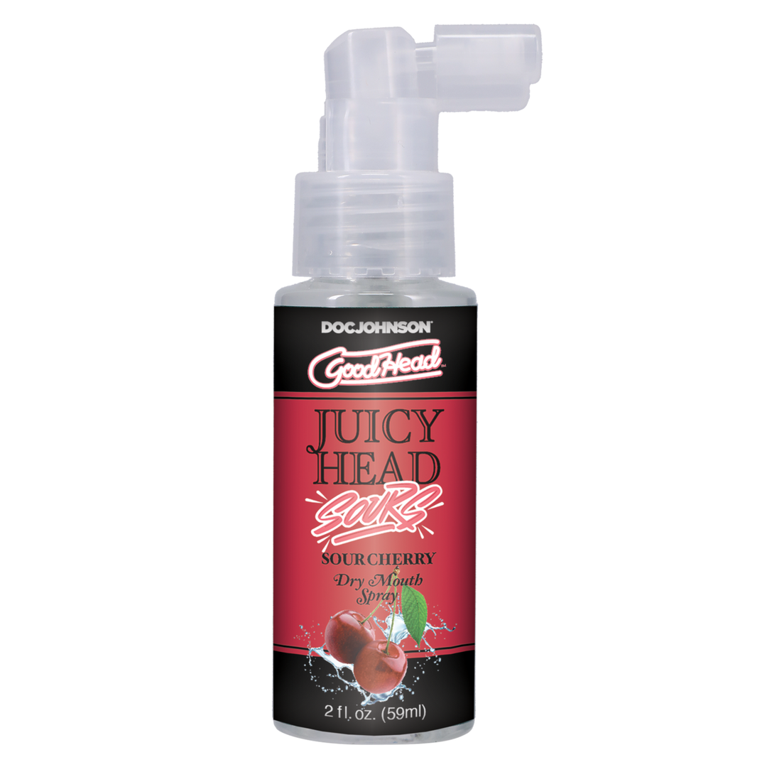 Doc johnson Juicy Head - Dry Mouth Spray - Sour Cherry - 2 fl oz / 60 ml (782421088620)
