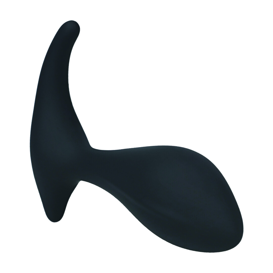 Levelz by shots Enkele Golf Siliconen Prostaat Massager - Zwart (8714273066282)