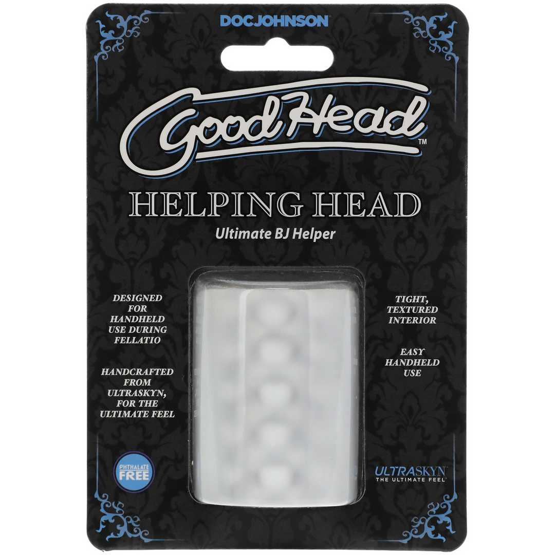 Doc johnson Helpen Hoofd - Masturbator Sleeve - Frost (782421014186)