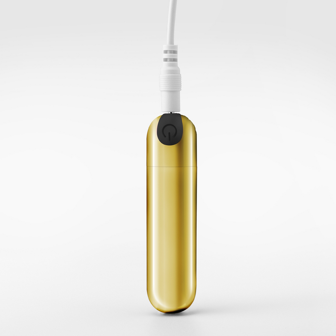 Crushious iMoan - Oplaadbare Vibrerende Bullet - Goudkleurig (7403254158689)