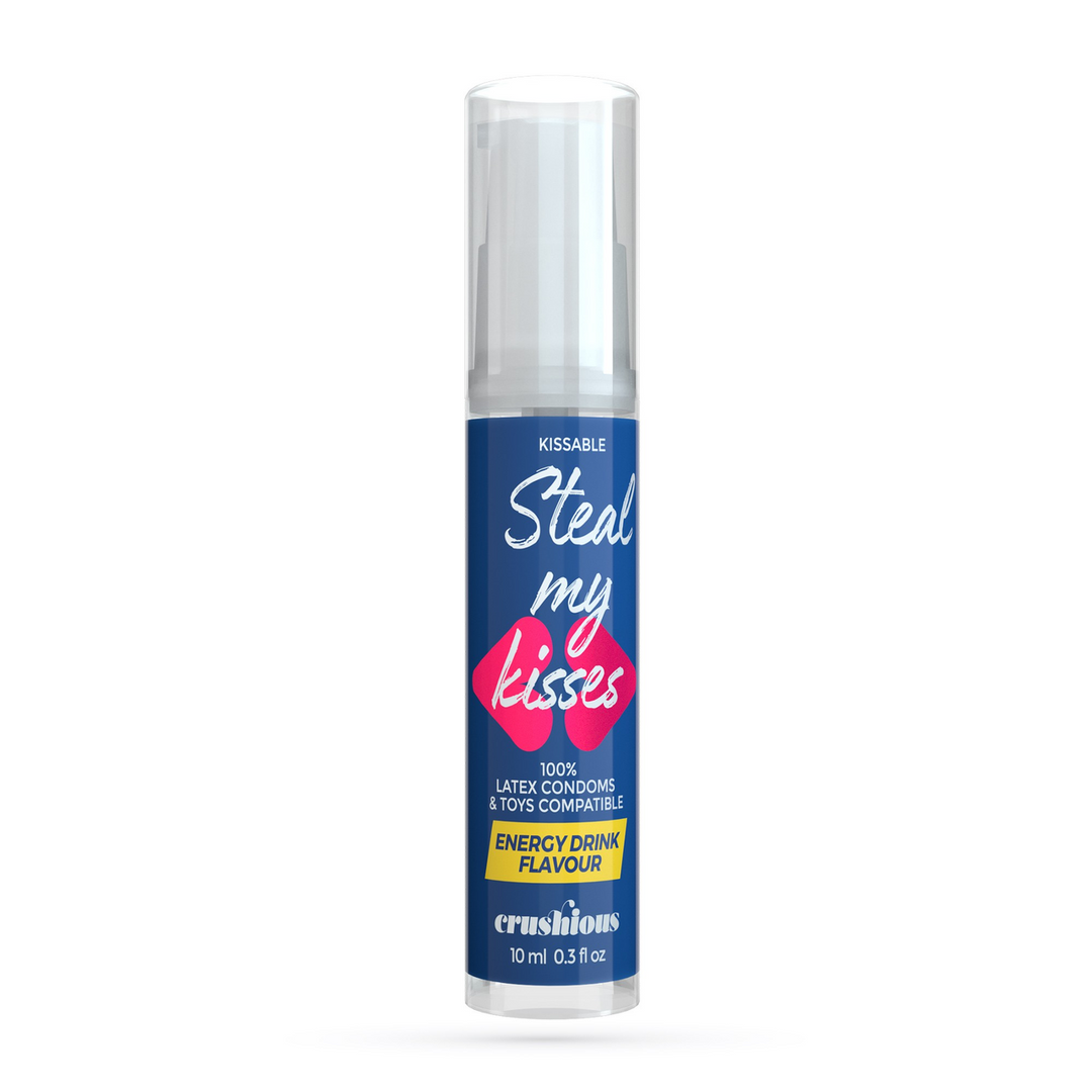 Crushious Steal My Kisses - Glijmiddel - Energiedrank Smaak - 0,3 fl oz / 10 ml (7403254159808)