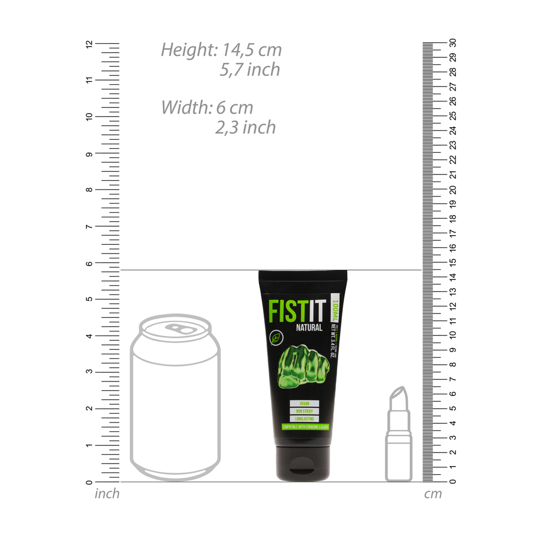 Fist it by shots Natuurlijke Waterbasis Glijmiddel - 3.4 fl oz / 100 ml (7423522578568)