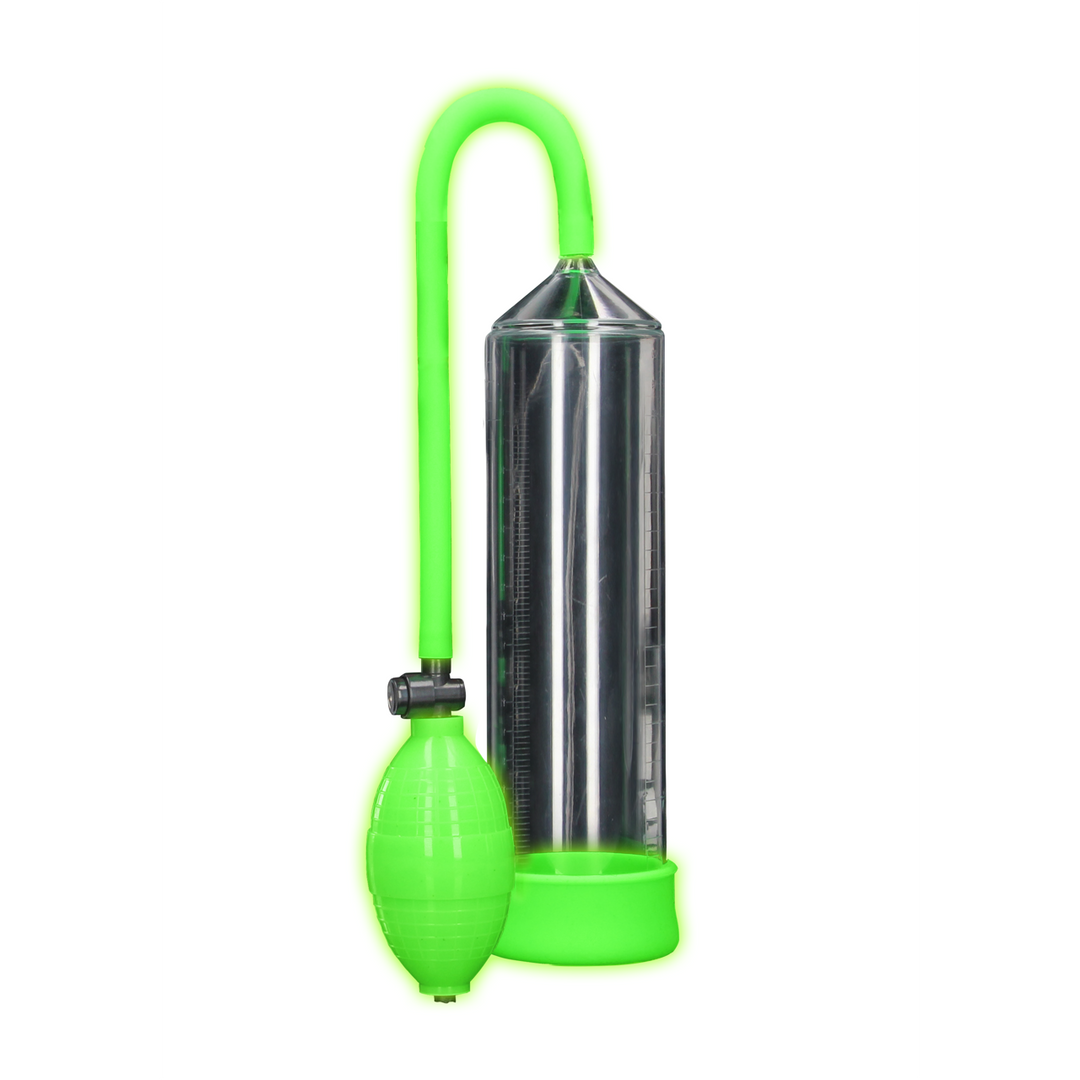 Ouch! by shots Classic Penis Pomp - Glow in the Dark (7423522650646)