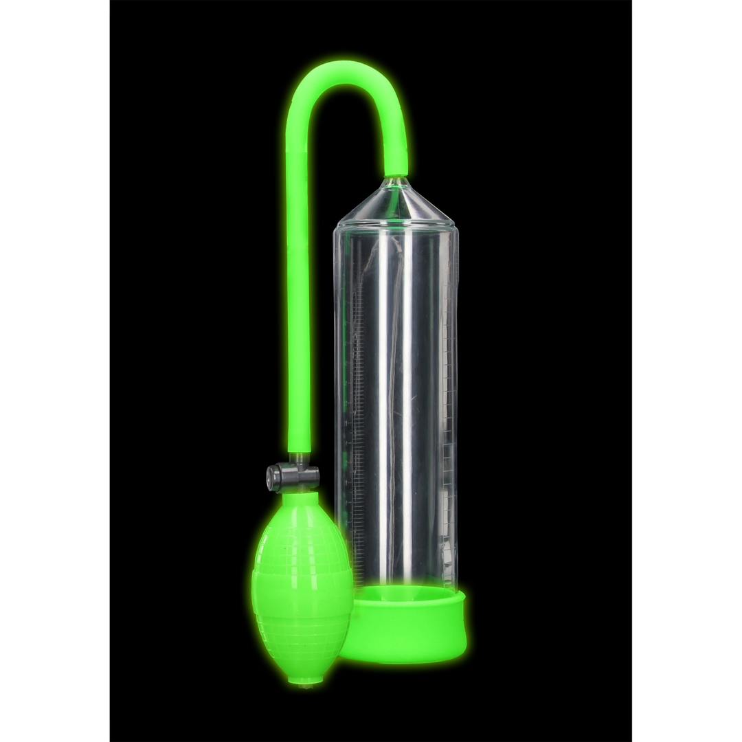 Ouch! by shots Classic Penis Pomp - Glow in the Dark (7423522650646)