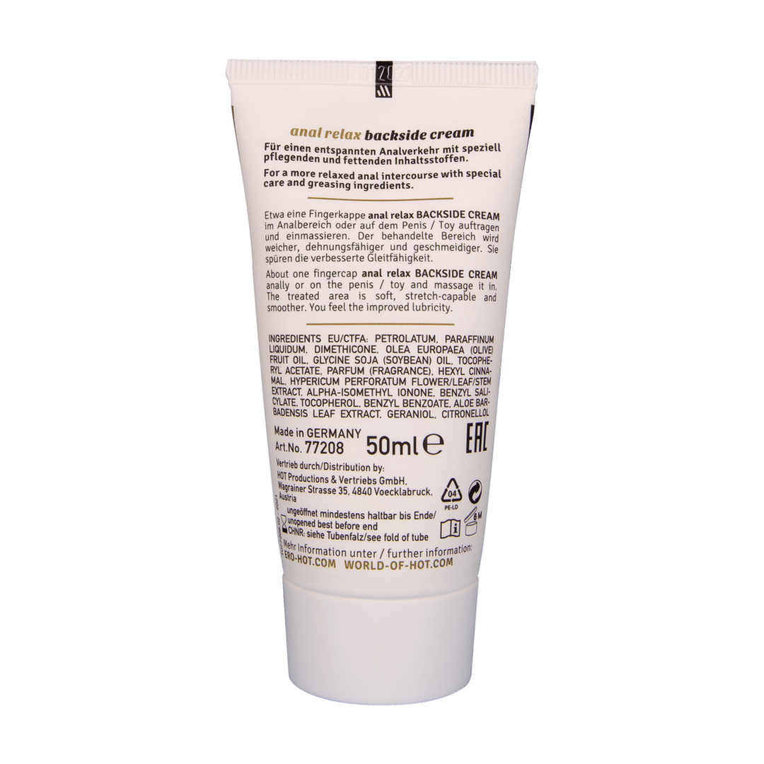Hot Achterkant - Anal Relax Cream - 2 fl oz / 50 ml (4042342003598)