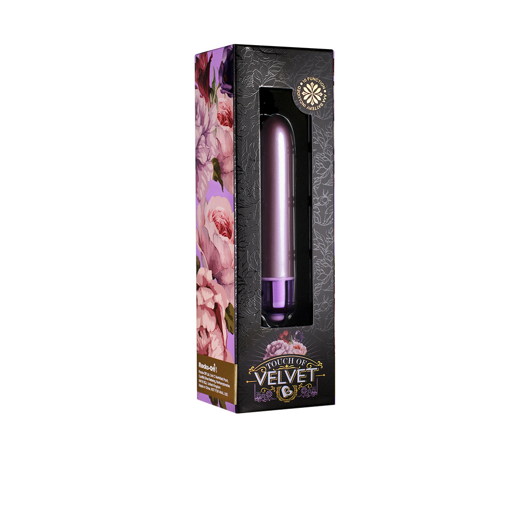 Rocks-off Vibrerende Bullet met 10 Snelheden - 3.54 / 90 mm (811041013351)