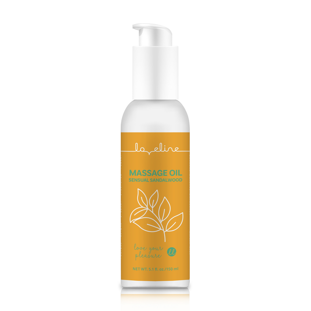 Loveline by shots Massageolie - Sensuele Sandelhout - 5.1 fl oz / 150 ml (8714273045584)