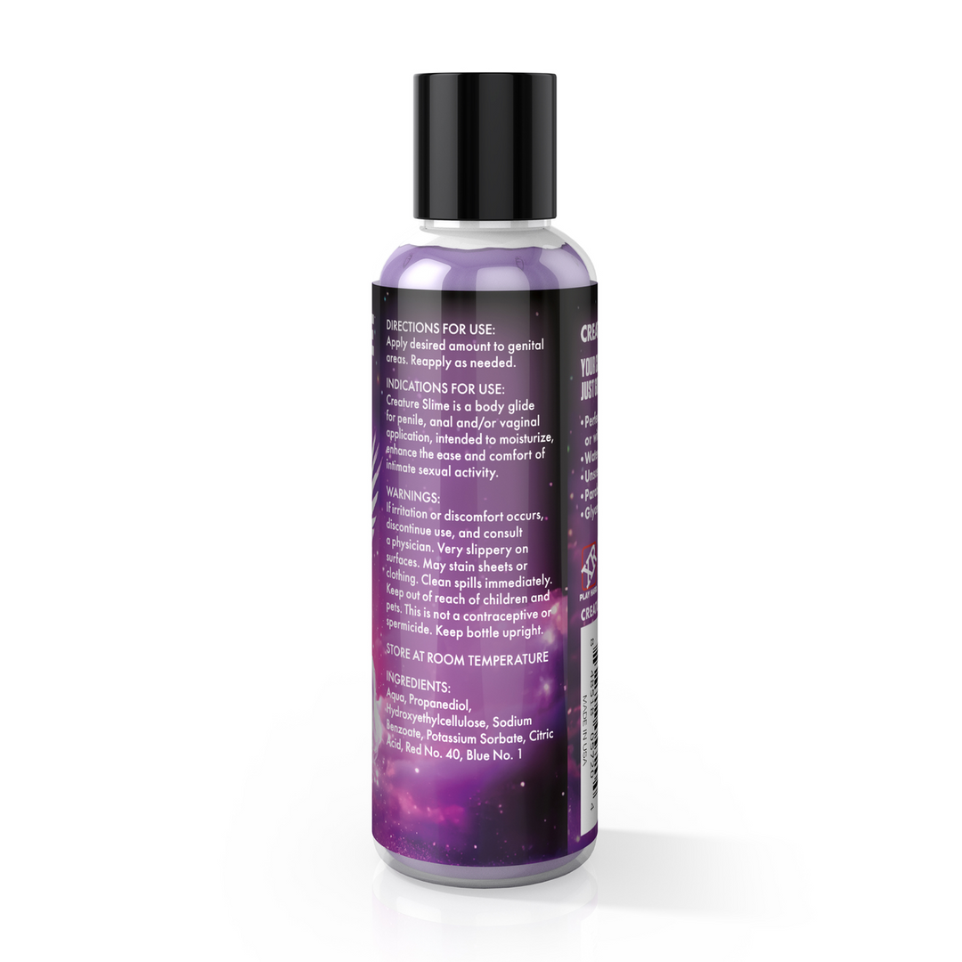Xr brands Creature Slime - Paarse Slijm - Waterbasis Glijmiddel - 4 fl oz / 118 ml (848518057204)
