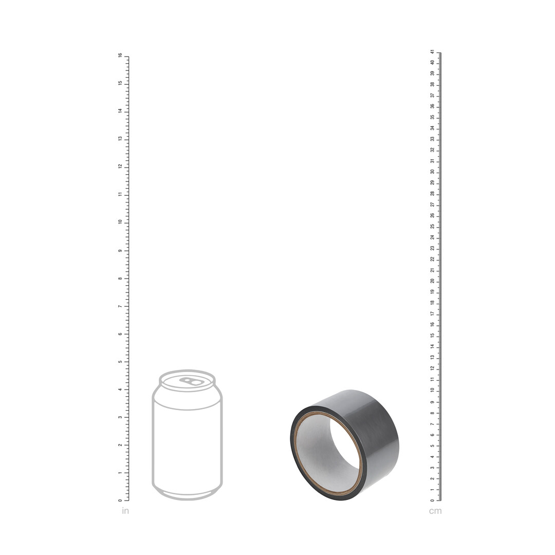 Ouch! by shots PVC Niet-Plakband - 20 m - Zilver (8714273028433)