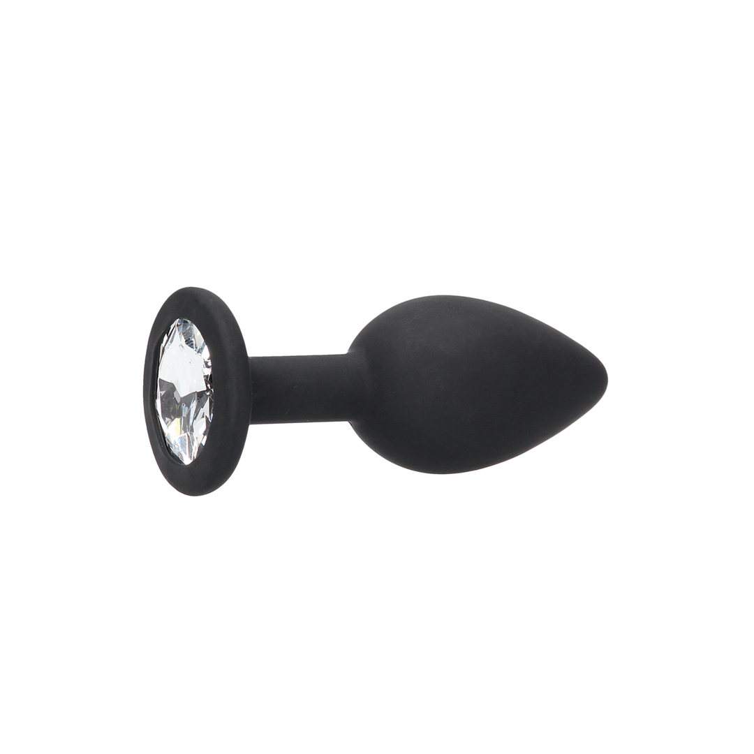 Ouch! by shots Siliconen Butt Plug met Verwijderbare Sieraden (7423522577523)