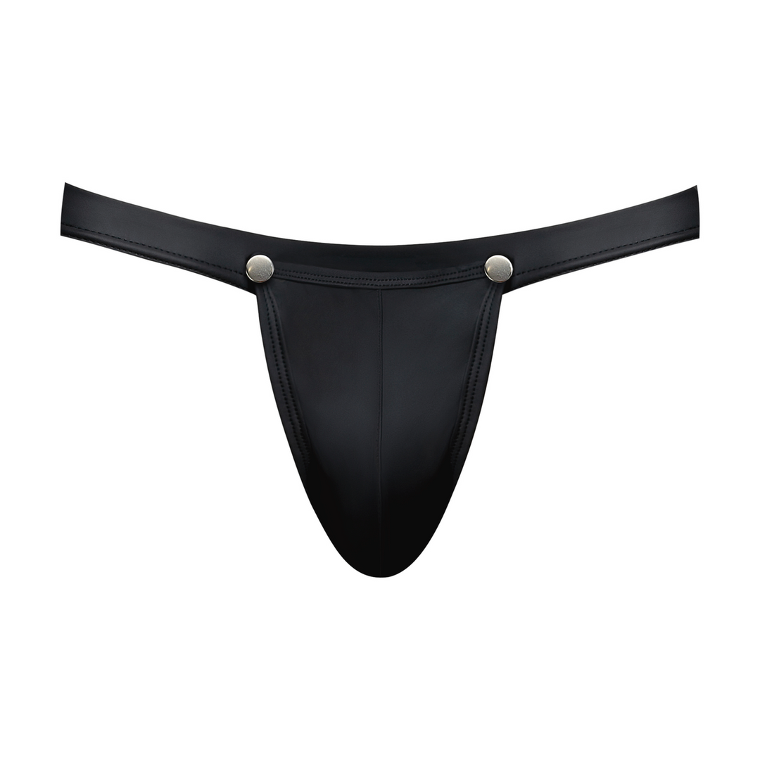 Male power Snap Off Jock - S/M - Zwart (845830094702)