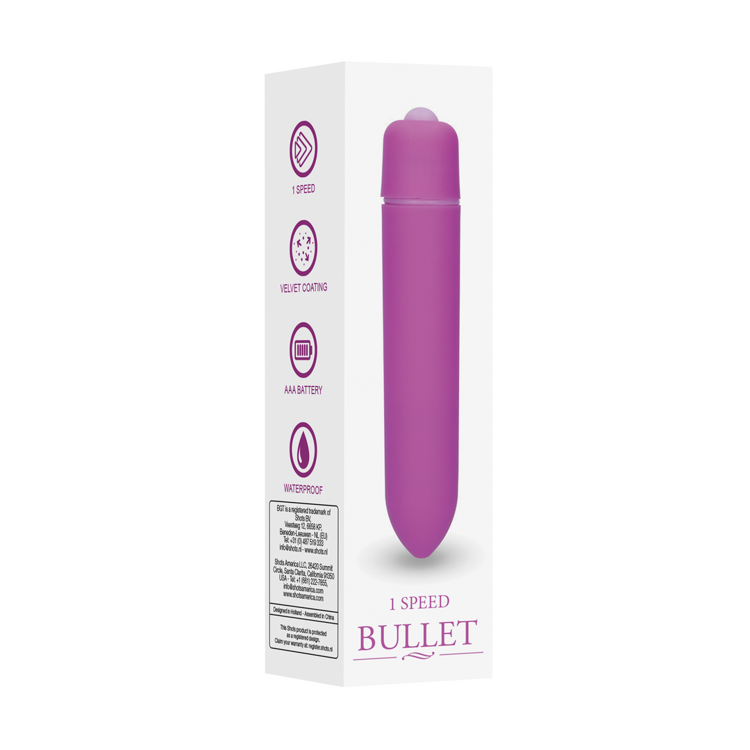 Be good tonight by shots 1 Speed Bullet - Paars (8714273546562)