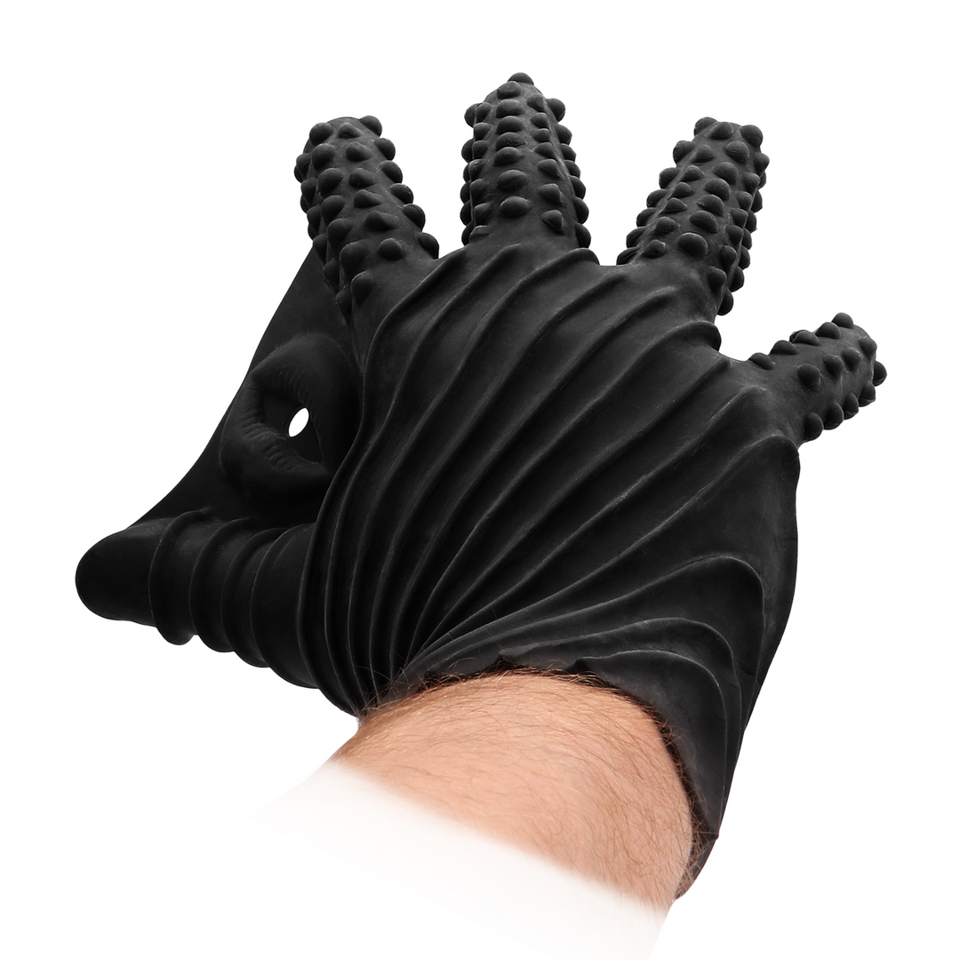 Fist it by shots Masturbatiehandschoen - Zwart (8714273945730)