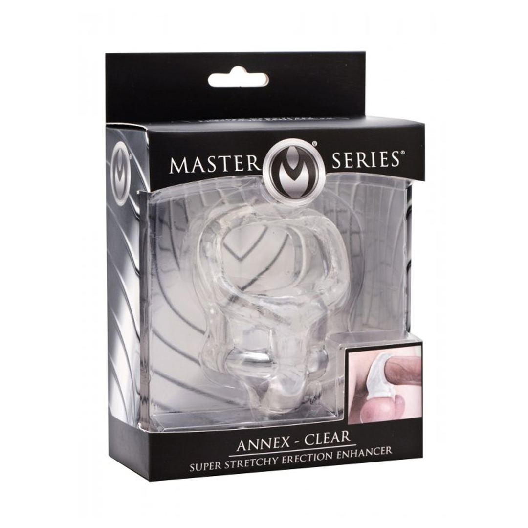 Xr brands Annex Clear - Super Stretchy Erectiestimulator (848518026774)