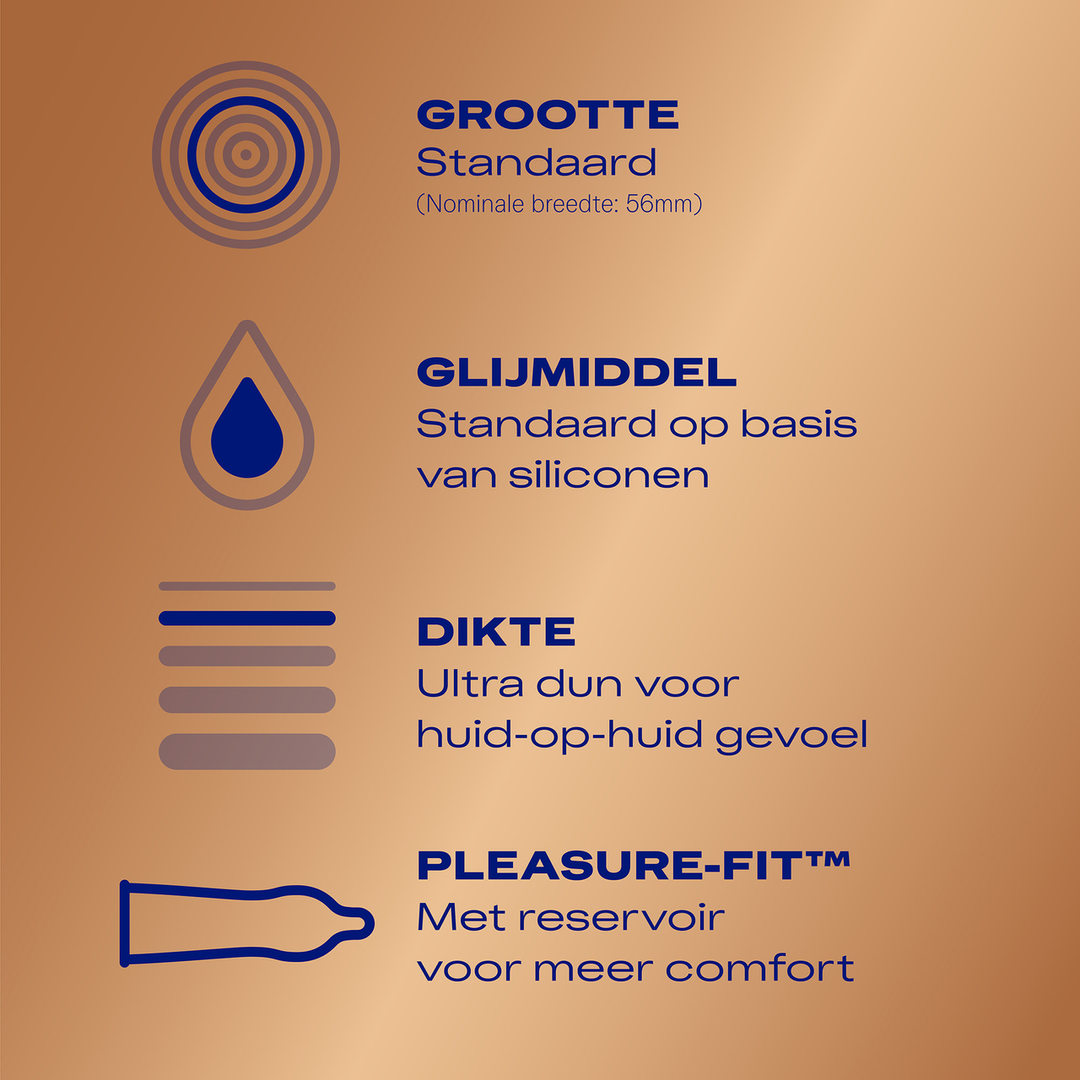 Durex Nude Classic - Condooms - 10 Stuks (5410036306703)