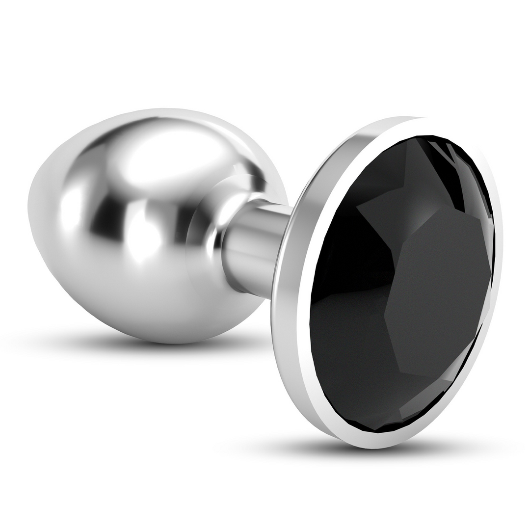 Crushious Bijou - Anale Sieraad Plug - Klein - Zwart (799632355229)