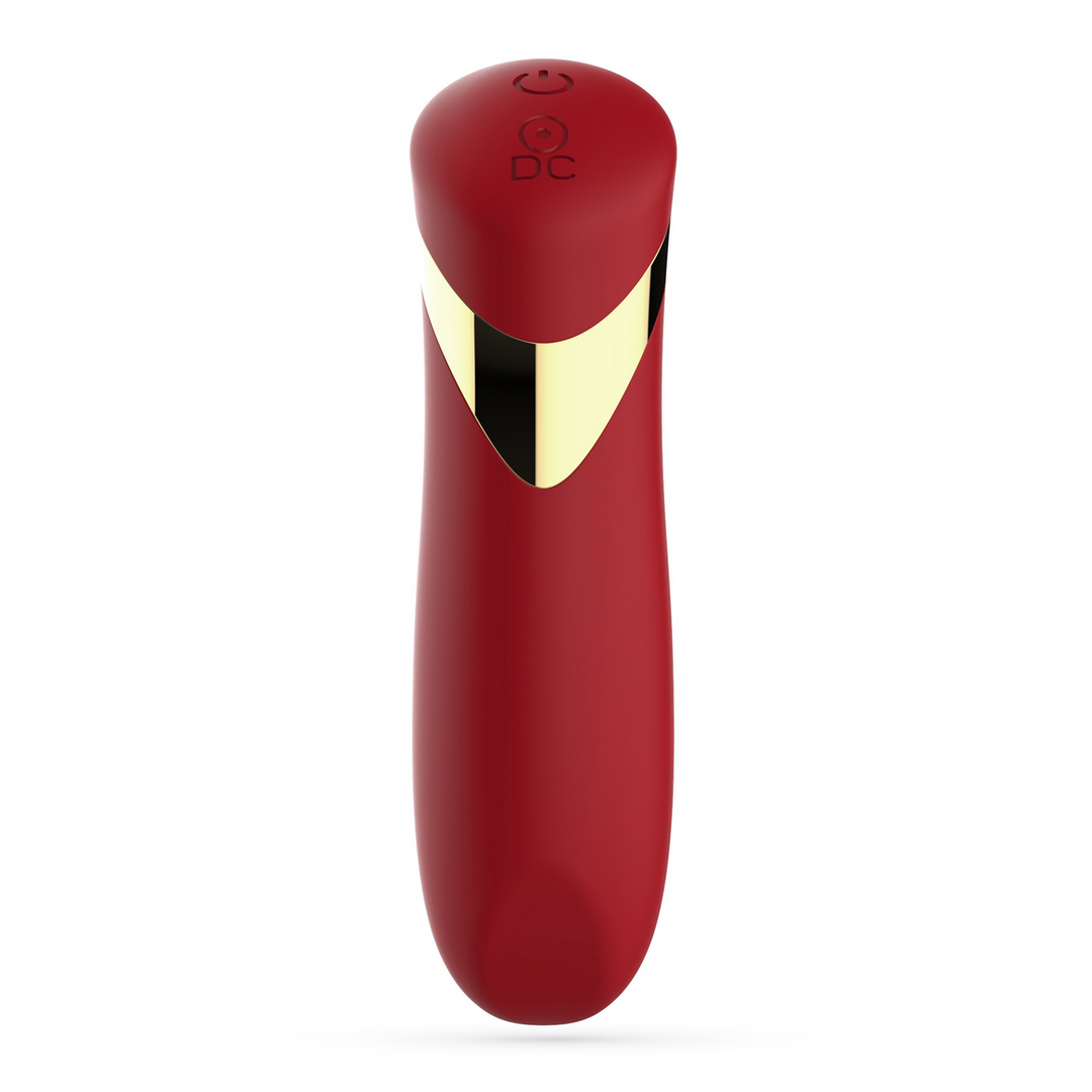 Crushious Blinders - Oplaadbare Vibrerende Bullet - Rood (7403254160781)