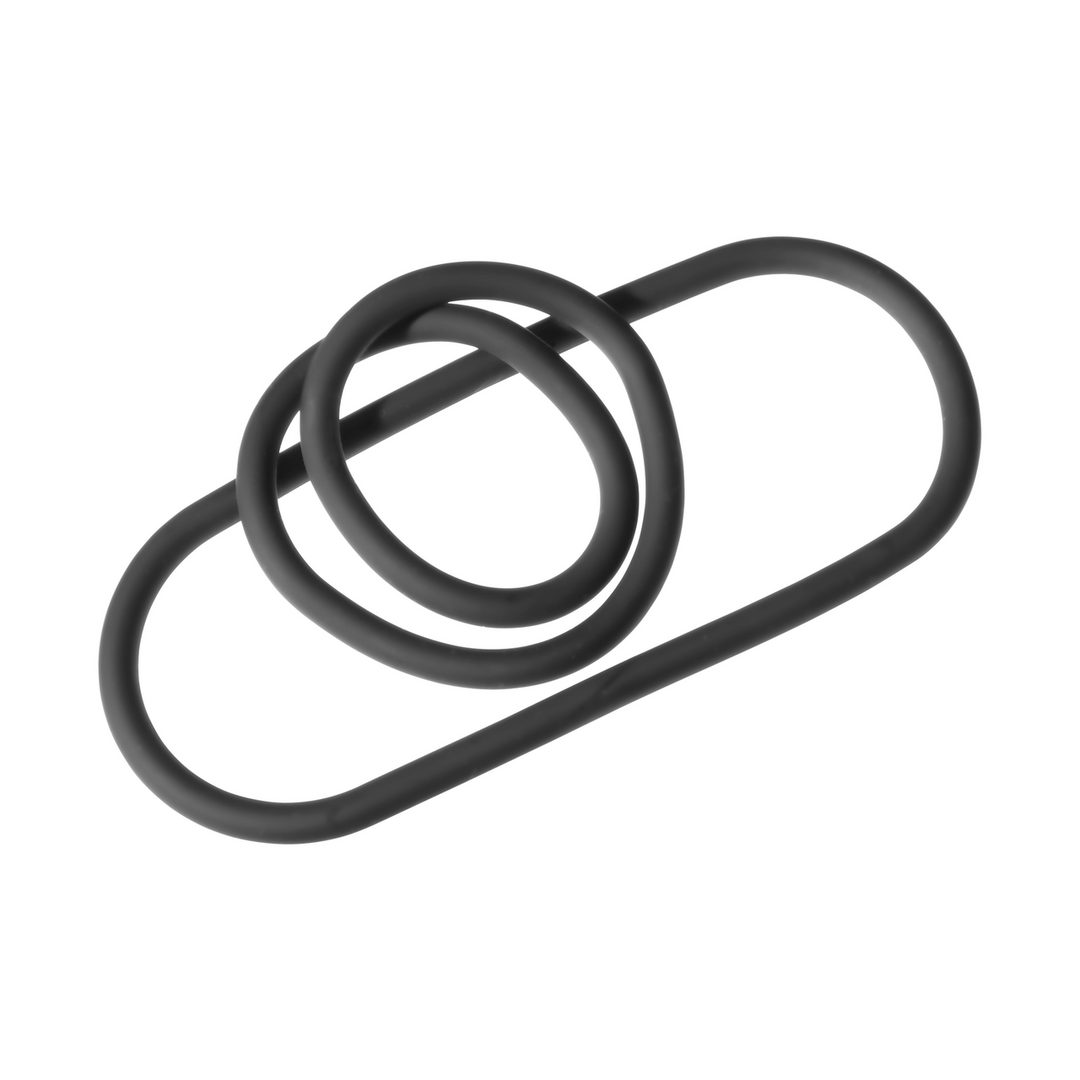 Perfectfitbrand Silicone Slim Wrap Ring - Cockring / Ball Strap - 9 / 22 cm (851127008697)