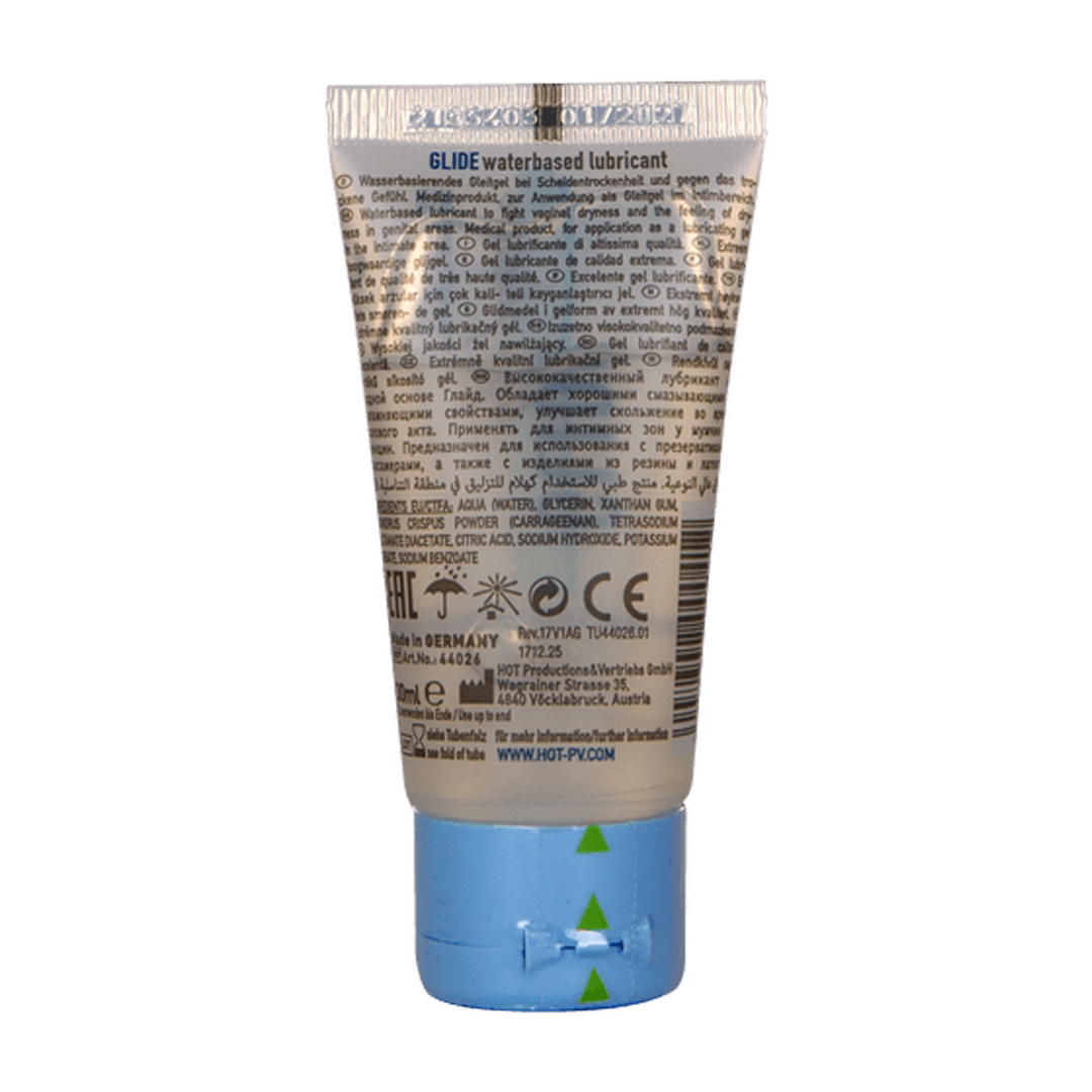 Hot Glide Liquid Pleasure - Waterbased Lubricant - 1 fl oz / 30 ml (4042342000412)