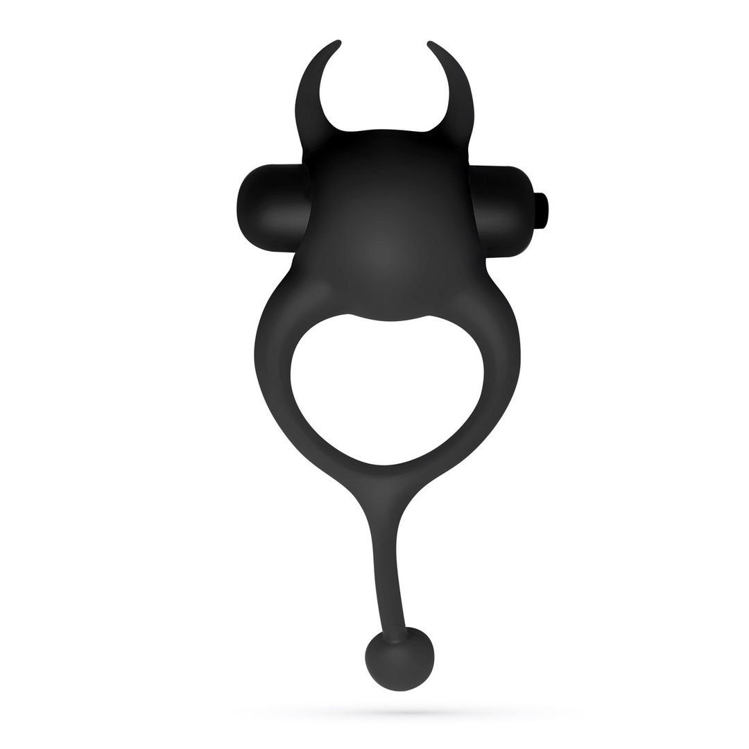 Crushious Daemon - Vibrerende Cockring - Zwart (7403254159686)