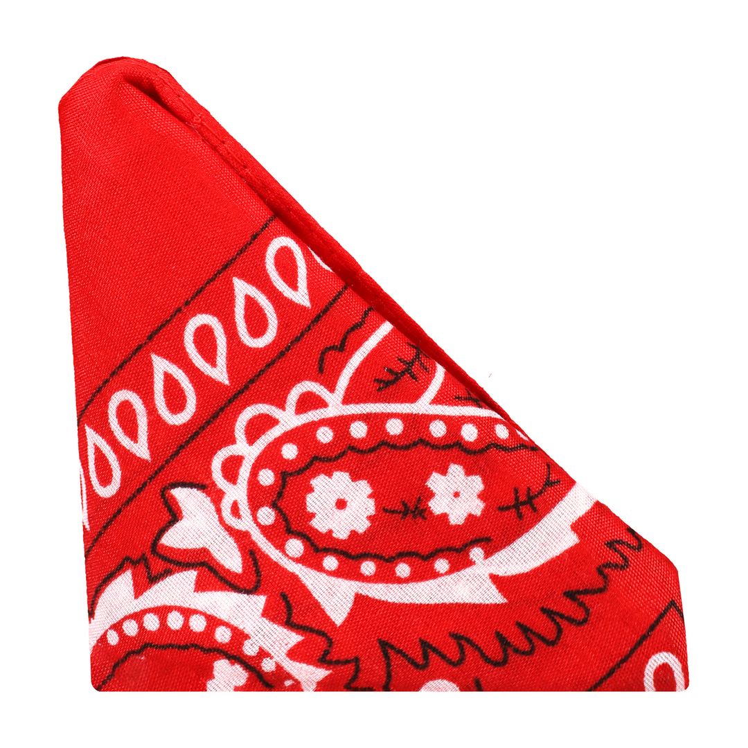 Doc johnson The Code - Siliconen Cockring met Bandana - Rood (782421098377)