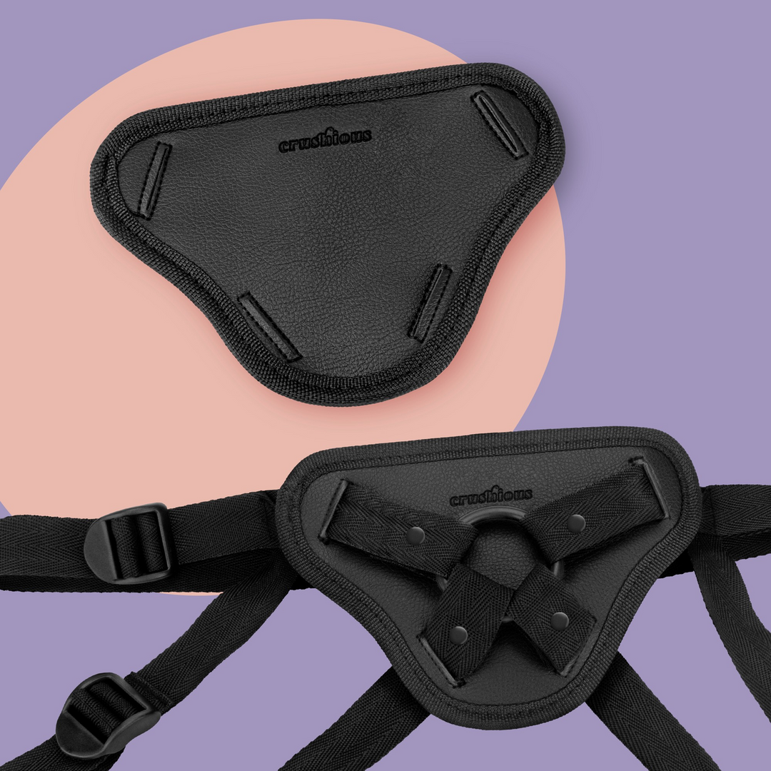 Crushious Snap Strap - Strap-on Harnas - Zwart (799632354277)
