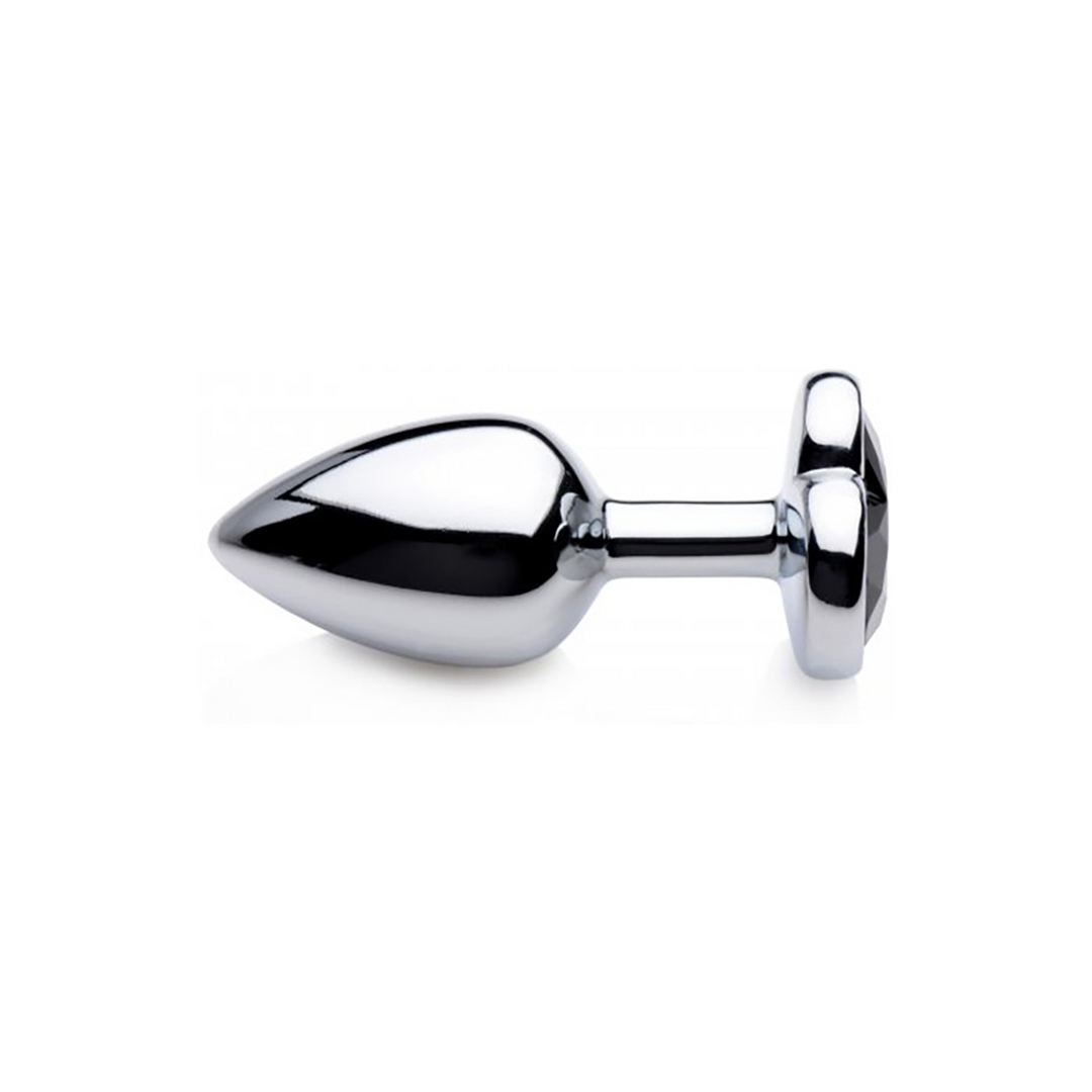Xr brands Zwart Hart - Butt Plug - Klein (848518037954)