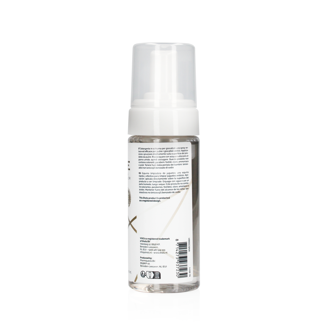 Vive by shots Sponsende Speelgoedreiniger - 4,7 fl oz / 140 ml (8714273937230)
