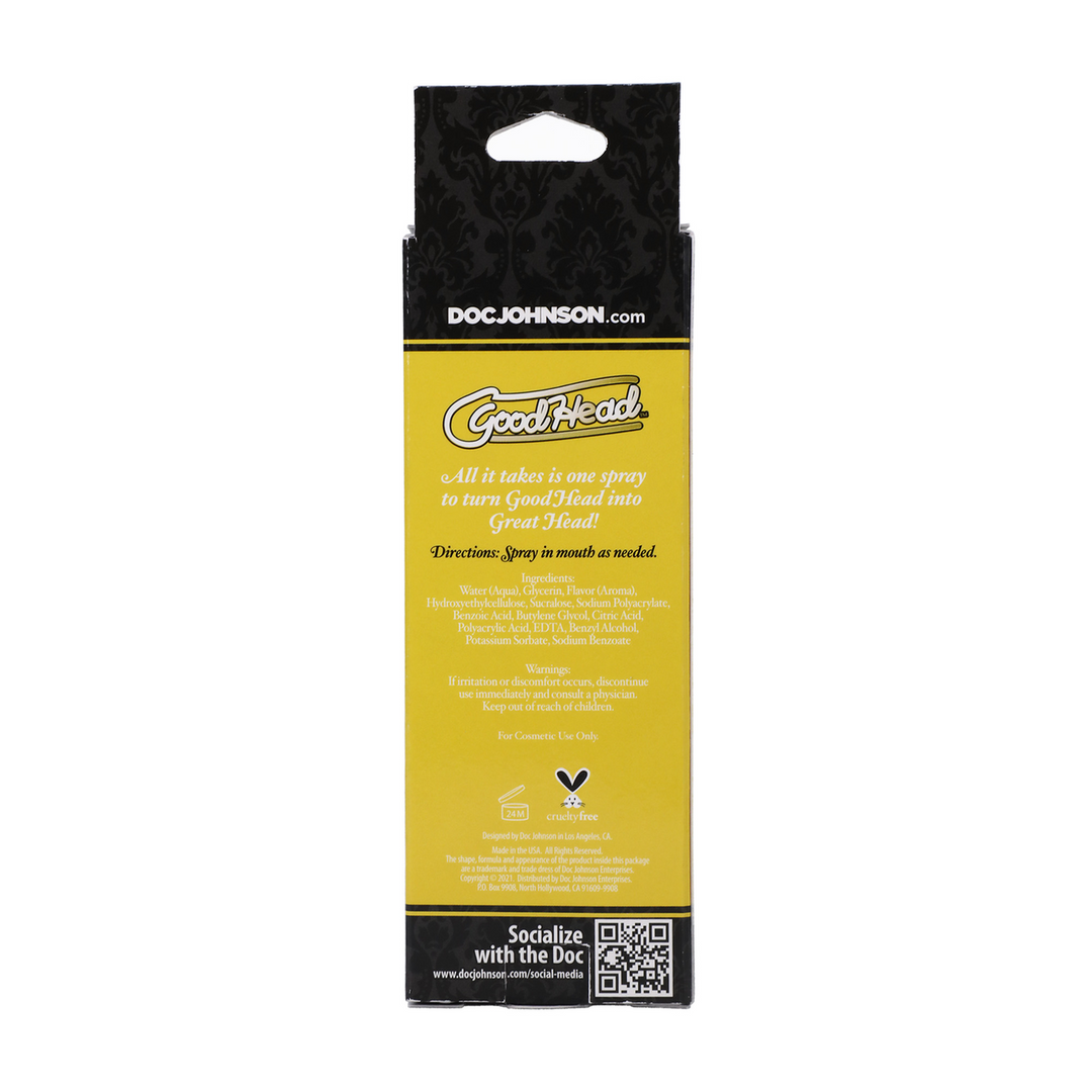 Doc johnson Juicy Head - Dry Mouth Spray - Ananas - 2 fl oz / 59 ml (782421080617)