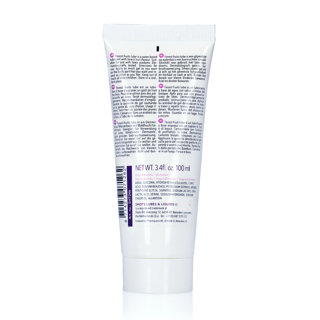 Shots lubes  liquids by shots Smeermiddel - Bosvruchten - 3 fl oz / 100 ml (8714273071262)