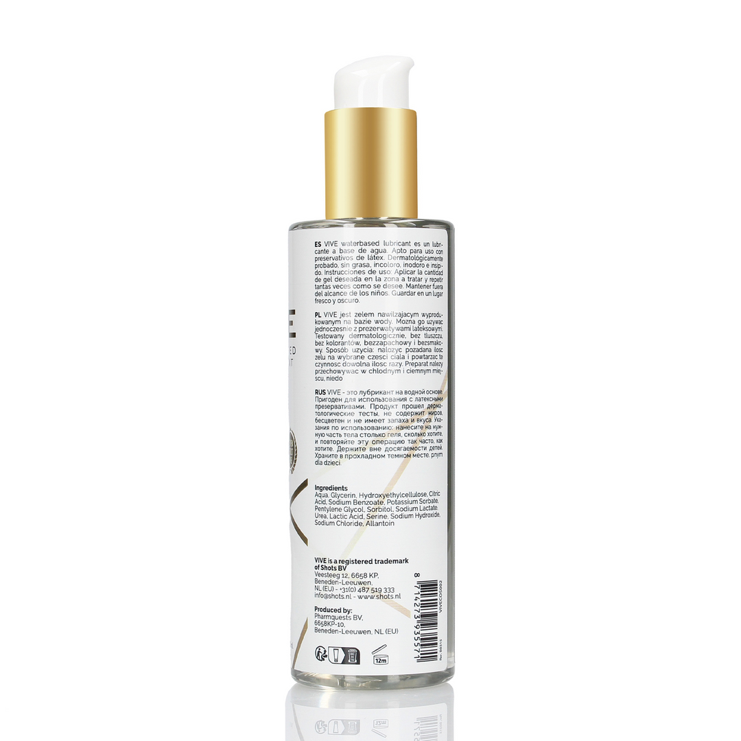 Vive by shots Waterbased Lubricant - 200 ml (8714273935571)