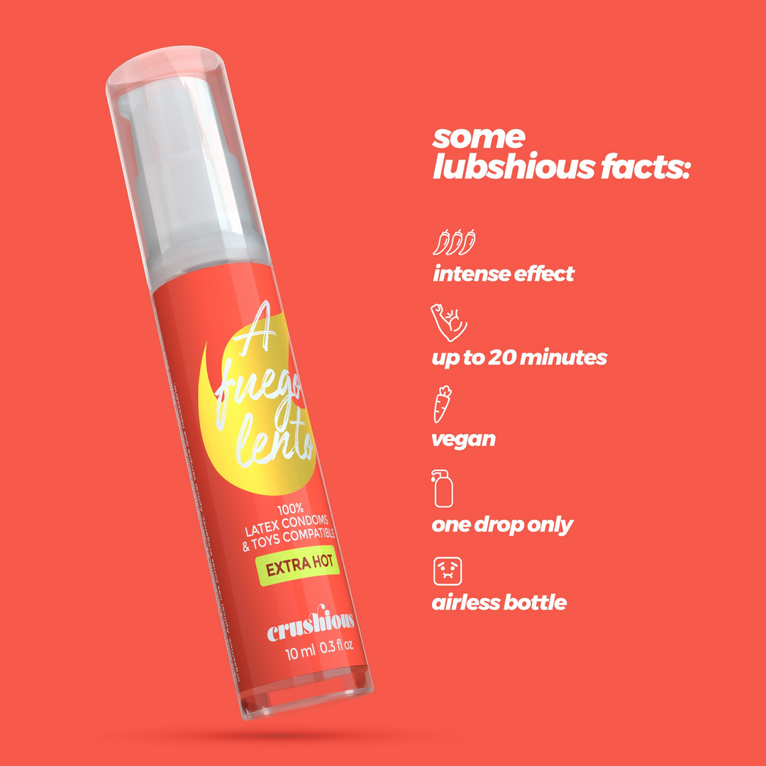 Crushious A Fuego Lento - Verwarmende Glijmiddel - 0,3 fl oz / 10 ml (7403254159792)