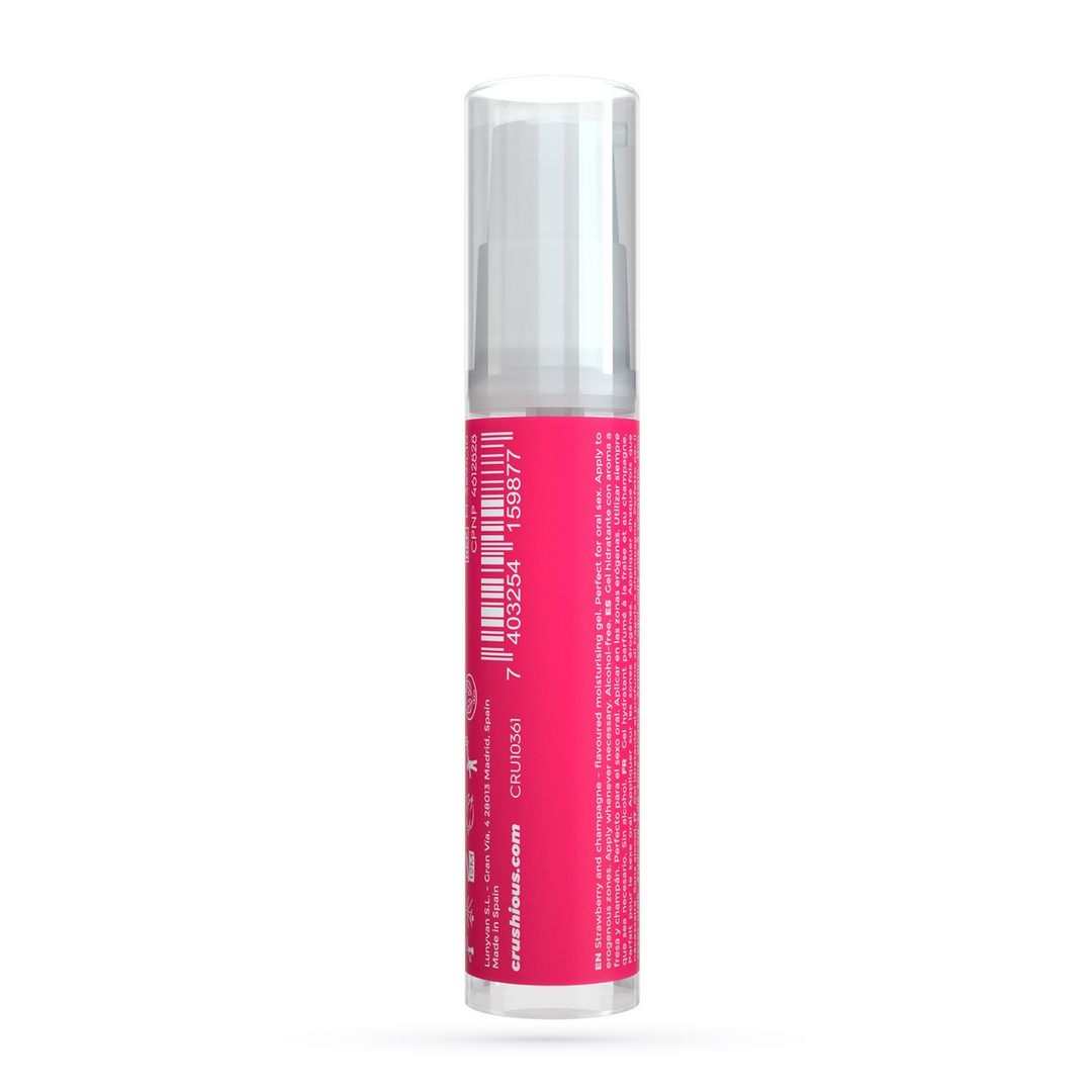 Crushious Steal My Kisses - Glijmiddel - Aardbeien Champagne Smaak - 0,3 fl oz / 10 ml (7403254159877)