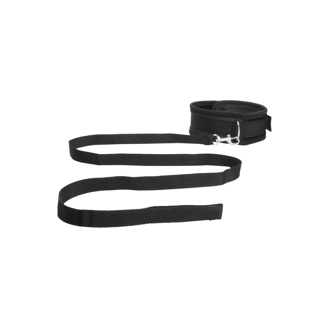 Ouch! by shots Velvet Verstelbare Halsband met Lijn (7423522457474)