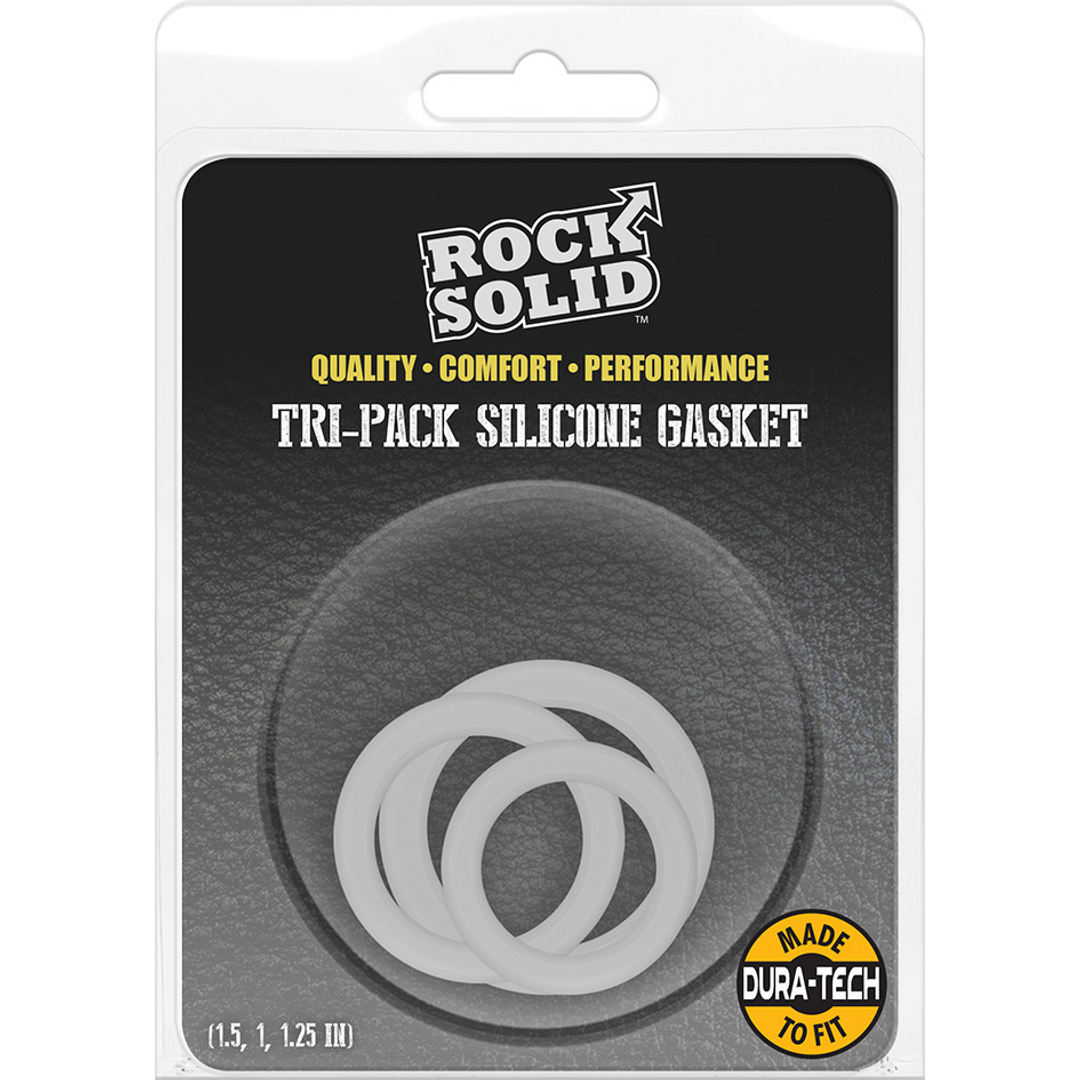 Doc johnson Tri-Pack Siliconen Dichting - Cockring Set (6768903846708)