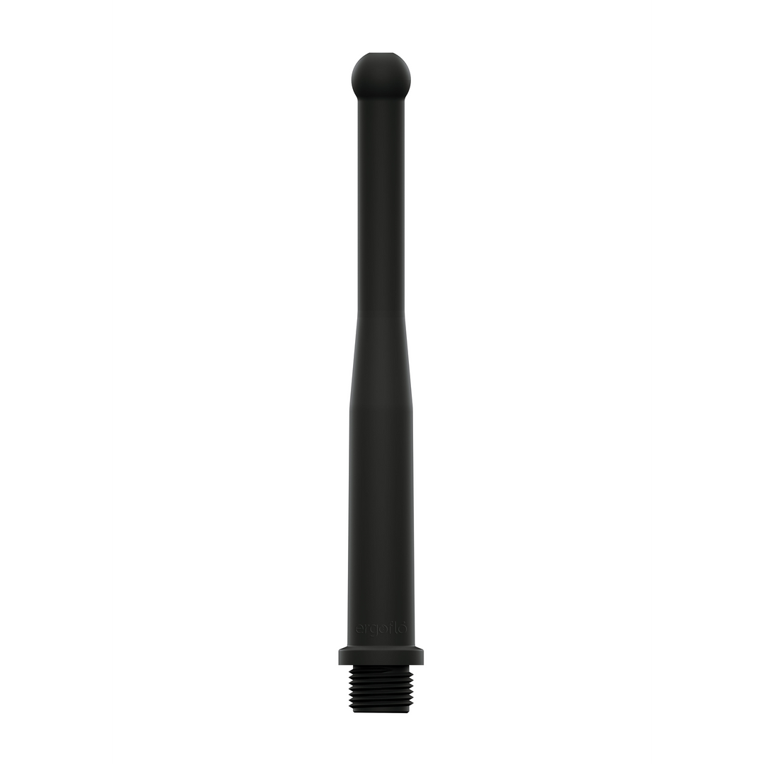 Perfectfitbrand Ergoflo - Silicone Flex Tip voor Anale Douche - 8 / 20 cm - Zwart (854854005373)